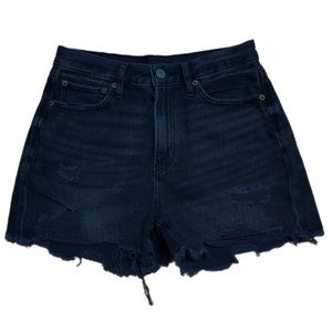 American Eagle black denim 90’s boyfriend short